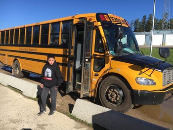 Father R. Perin students arrives to continue his education at Conklin Community School